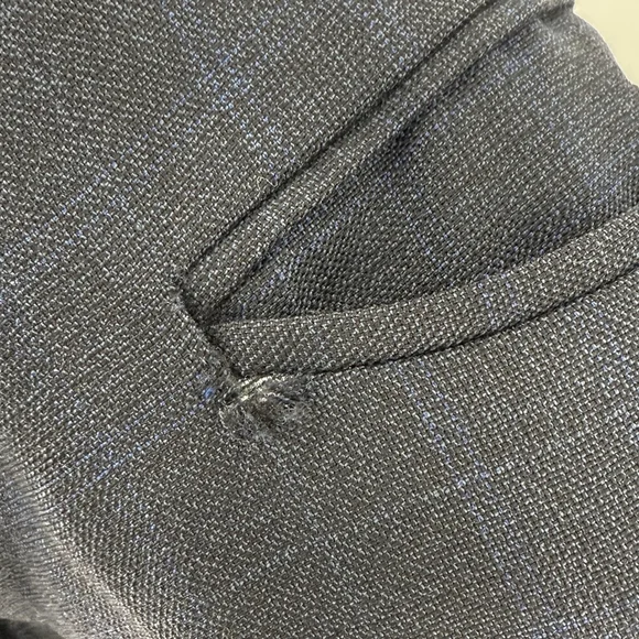 Hickey Freeman Loro Piana Tasmanian Super 150 Full Suit 46L 40x30 Pants Jacket